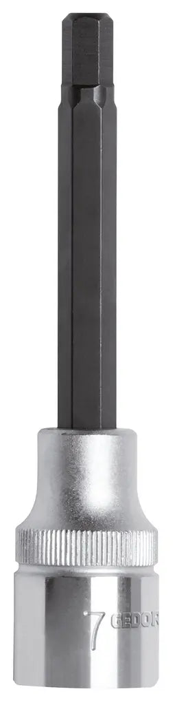Gedore 1/2 in Screwdriver Bit Socket, 10mm, Length 100mm - GD 3300381 Gedore