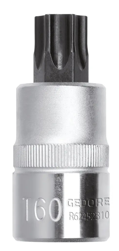 Gedore 1/2 in Torx Screwdriver Bit Socket, T20, Length 55mm - GD 3300391 Gedore