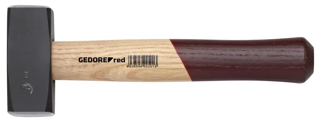 Gedore Club Hammer with Ash Handle, 300mm, 2000 g - GD 3300728 Gedore