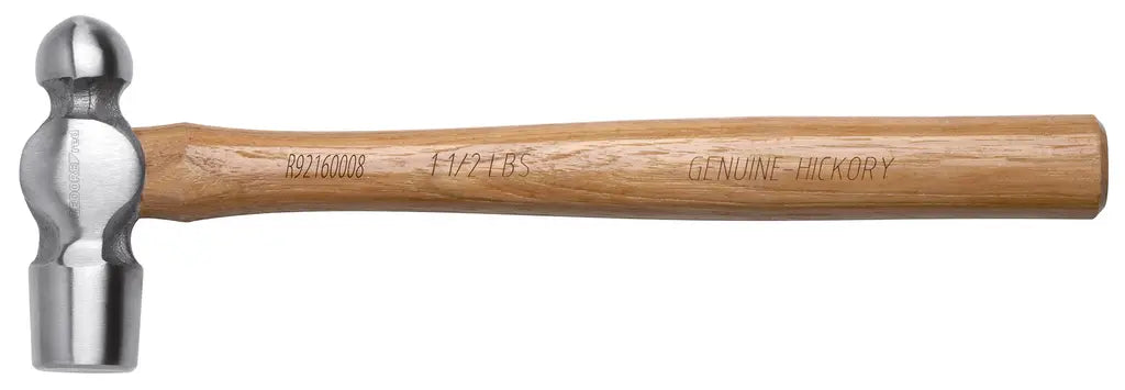 Gedore English Mechanic's Hammer with Hickory Handle, 1-1/2 lbs - GD 3300770 Gedore