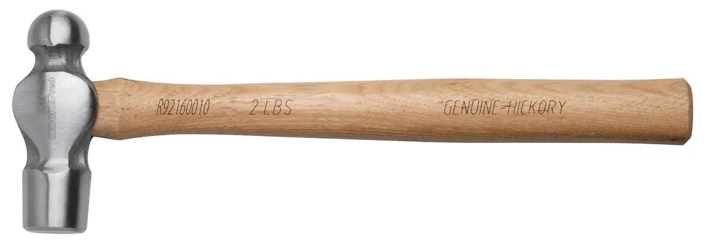 Gedore English Mechanic's Hammer with Hickory Handle, 2 lbs - GD 3300771 Gedore