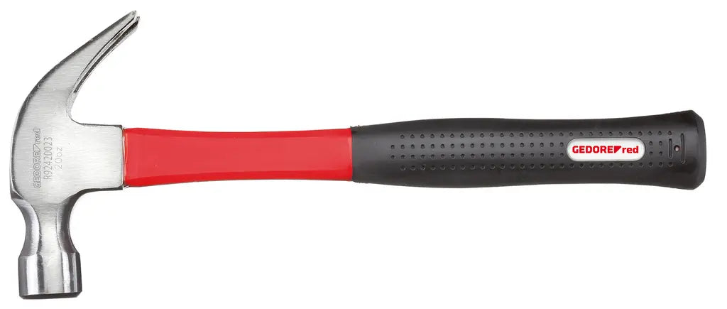 Gedore American Shape Claw Hammer with Fiberglass Handle, 570 g - GD 3300782 Gedore