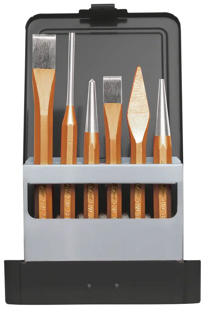 Gedore Set of 6 Impact Tools with Cassette - GD 3300826 Gedore