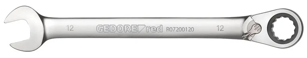 Gedore Right/Left Combination Ratchet Wrench, 10mm, Length 158mm - GD 3300853 Gedore