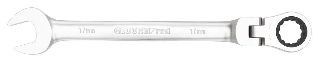 Gedore Joint Combination Ratchet Wrench, 19mm, Length 250mm - GD 3300885 Gedore