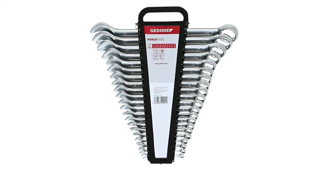 Gedore Set of 21 Ring Jaw Combination Wrench, 6 - 32mm - GD 3300991 Gedore
