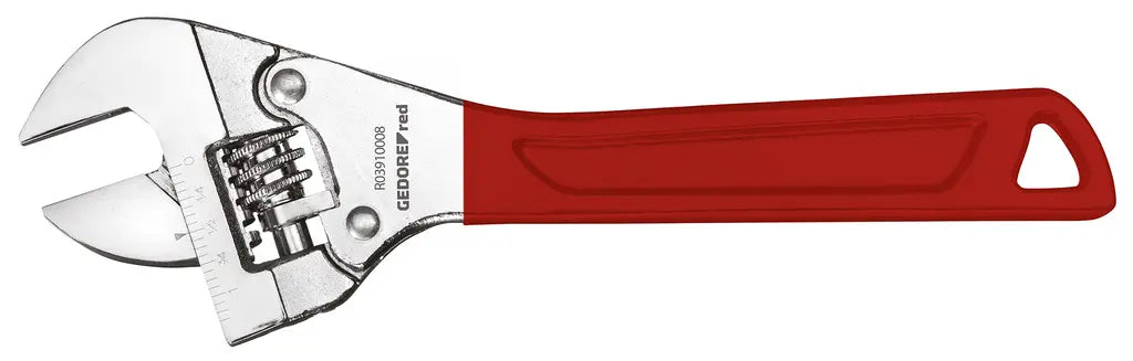 Gedore Adjustable Wrench with Ratchet, 30mm, Length 205mm - GD 3301001 Gedore