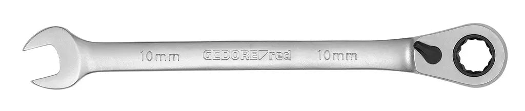 Gedore Open Ended Combination Ratchet Wrench, 10mm - GD 3301004 Gedore