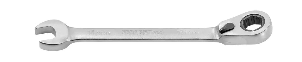 Gedore Open Ended Combination Ratchet Wrench, 10mm - GD 3301004 Gedore
