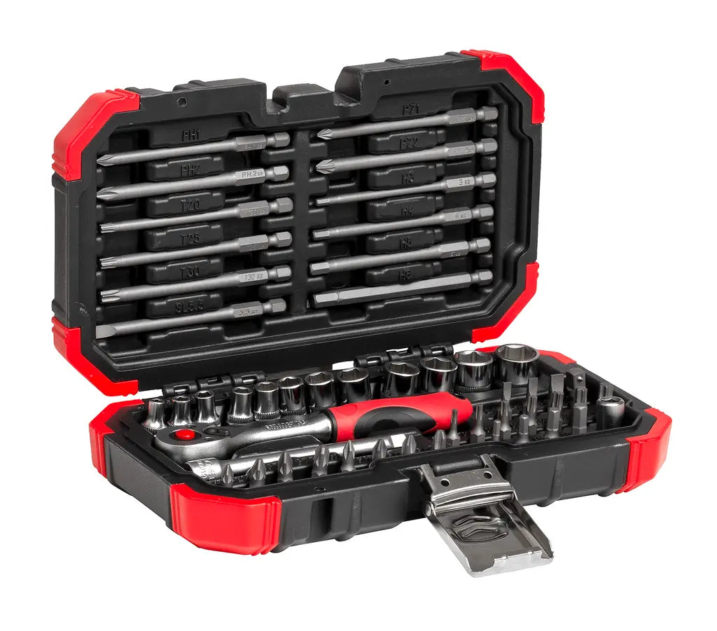 Gedore Set of 51 1/4 in Bits - GD 3301350 Gedore
