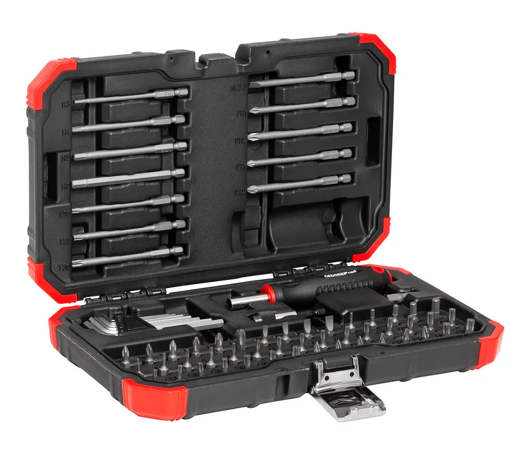 Gedore Set of 67 1/4 in Bits - GD 3301352 Gedore