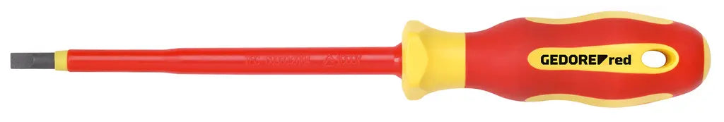 Gedore VDE Slotted Screwdriver, 2.5 x 0.4 x 75mm - GD 3301400 Gedore