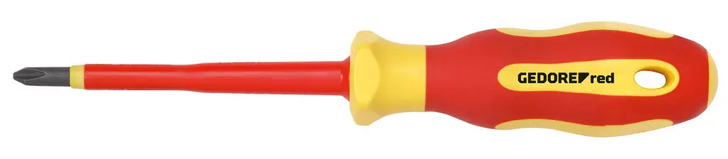 Gedore VDE Screwdriver, PH2, Length 100mm - GD 3301405 Gedore