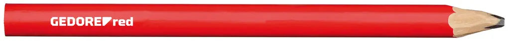 Gedore Set of 12 Oval Red Craftsman's Pencil, 75mm - GD 3301432 Gedore