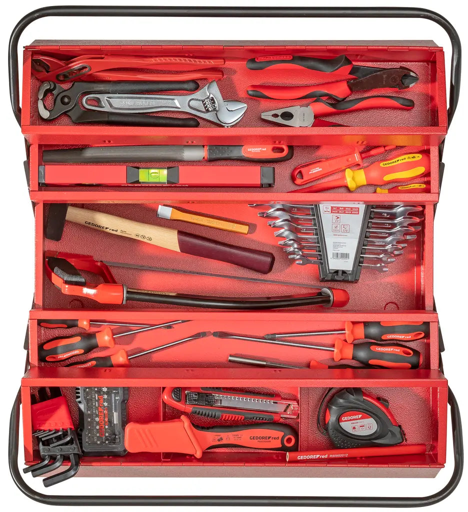 Gedore Set of 72 BASIS Tools with Box - GD 3301628 Gedore