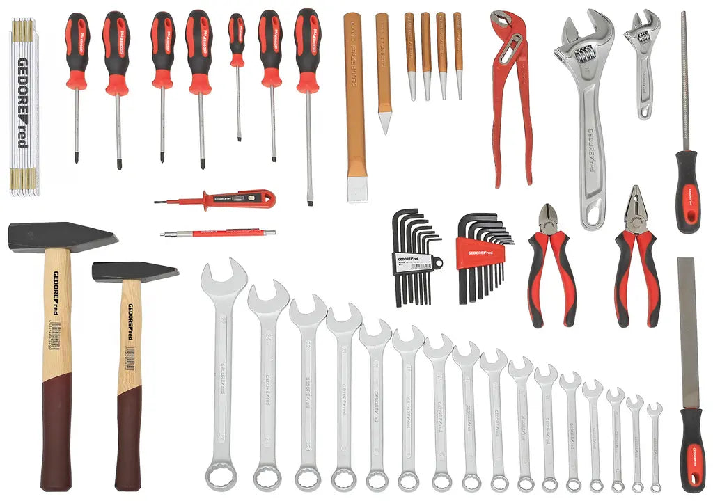 Gedore Set of 59 ALLROUND Tools with Case - GD 3301635 Gedore