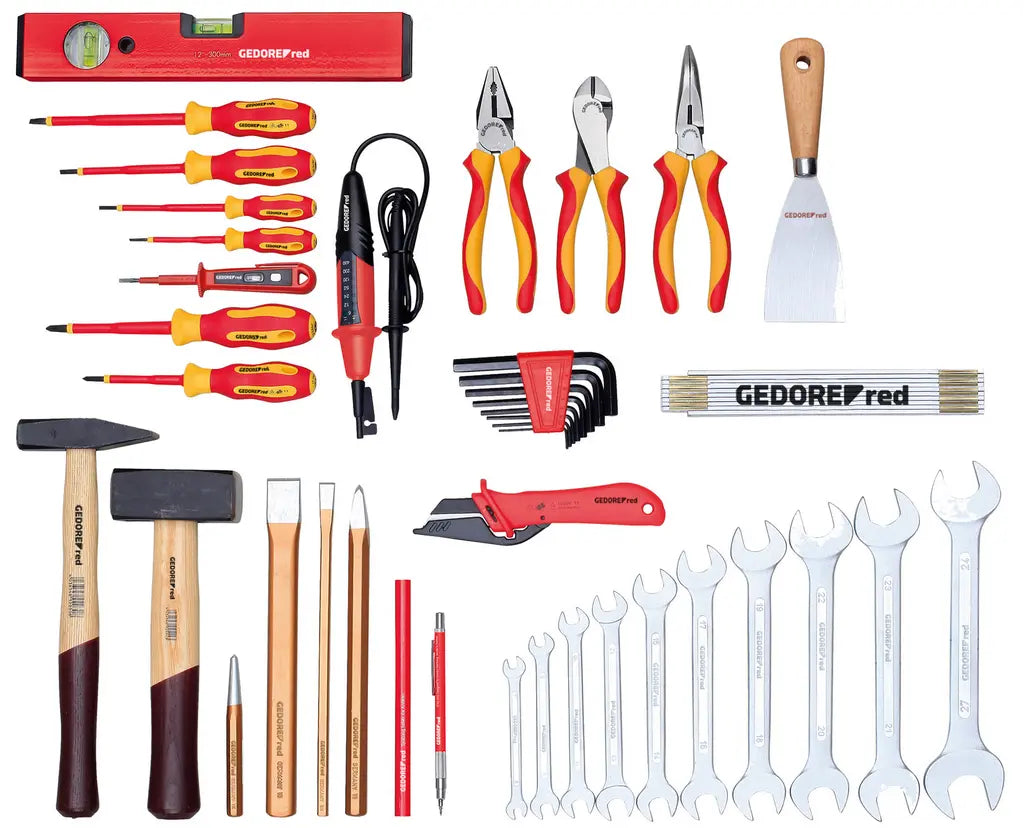 Gedore Set of 42 Loose Electrical Engineering Tools - GD 3301646 Gedore