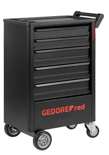 Gedore GEDWorker Workshop Trolley with 5 drawers - GD 3301675 Gedore Red