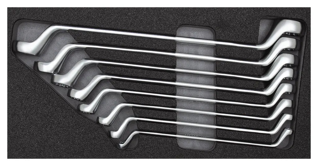 Gedore Set of 8 Double Ring Wrench with 2/6 CT Module - GD 3301697 Gedore