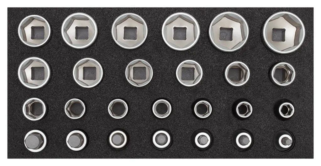 Gedore Set of 26 1/2 in Socket Wrench with 2/6 CT Module - GD 3301708 Gedore