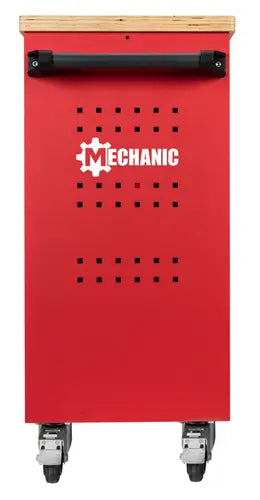 Gedore Mechanic Plus Workshop Trolley with 6-Drawers, 988 x 431 x 935mm - GD 3301818 Gedore Red
