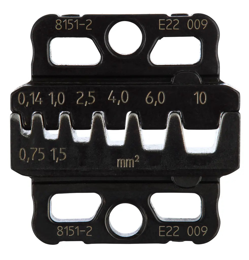 Gedore 8151-2 Crimp Insert Set for Conductor End-Sleeves - GD 3420604 Gedore