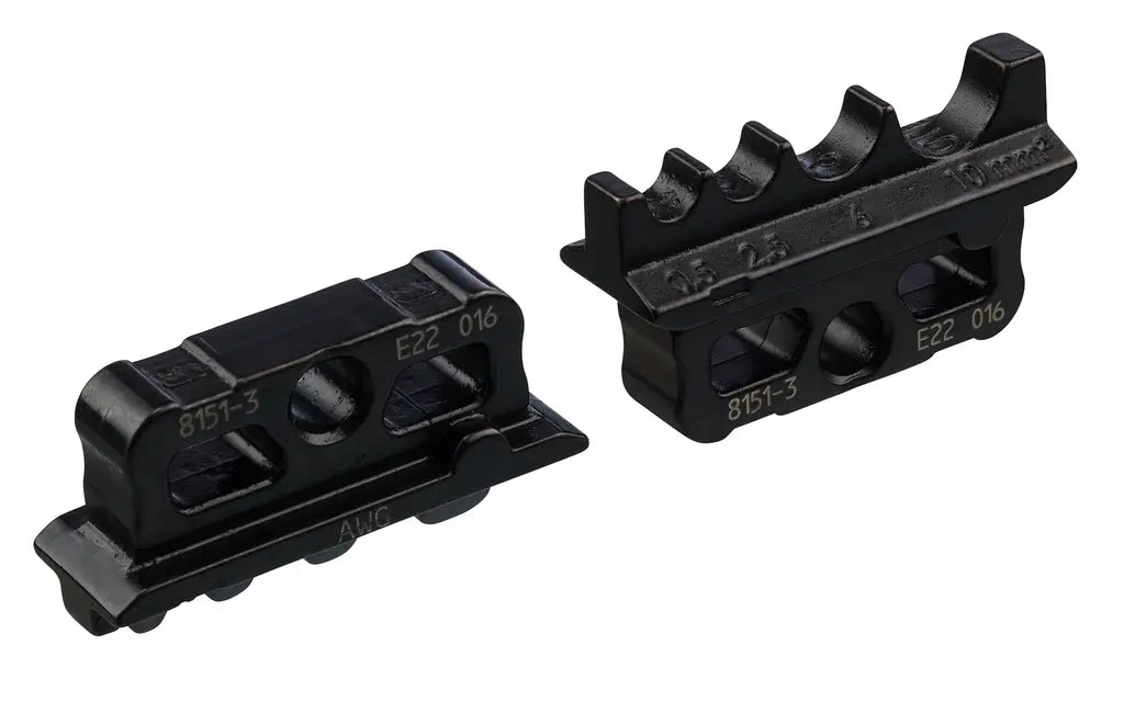 Gedore 8151-3 Crimp Insert Set for Non-Insulated Connectors - GD 3420612 Gedore