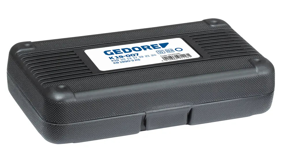 Gedore Set of 7 1/2 in Hexagon Power Screwdriver, 10 - 24mm - GD 3437426 Gedore