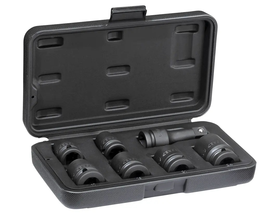 Gedore Set of 7 1/2 in Hexagon Power Screwdriver, 10 - 24mm - GD 3437426 Gedore