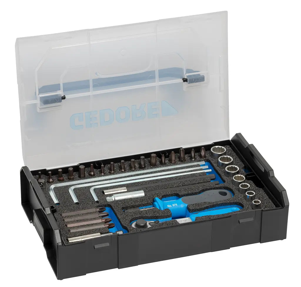 Gedore Set of 38 1/4 in FLEX Bits - GD 3437450 Gedore