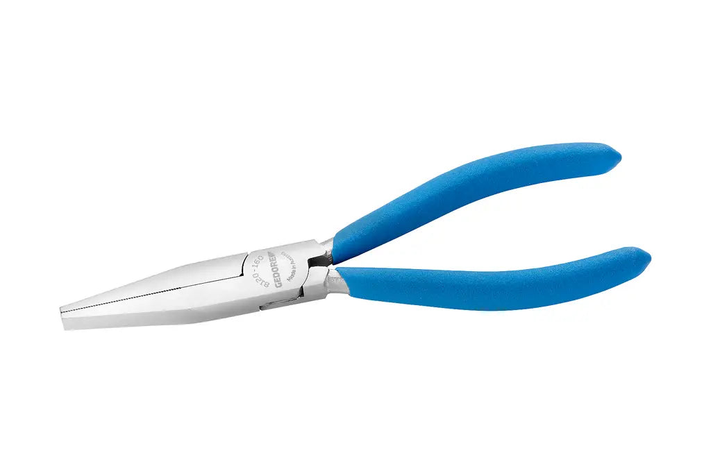 Gedore Chrome-Plated Dip-Insulated Flat-Nose Plier, 160mm - GD 3462994 Gedore