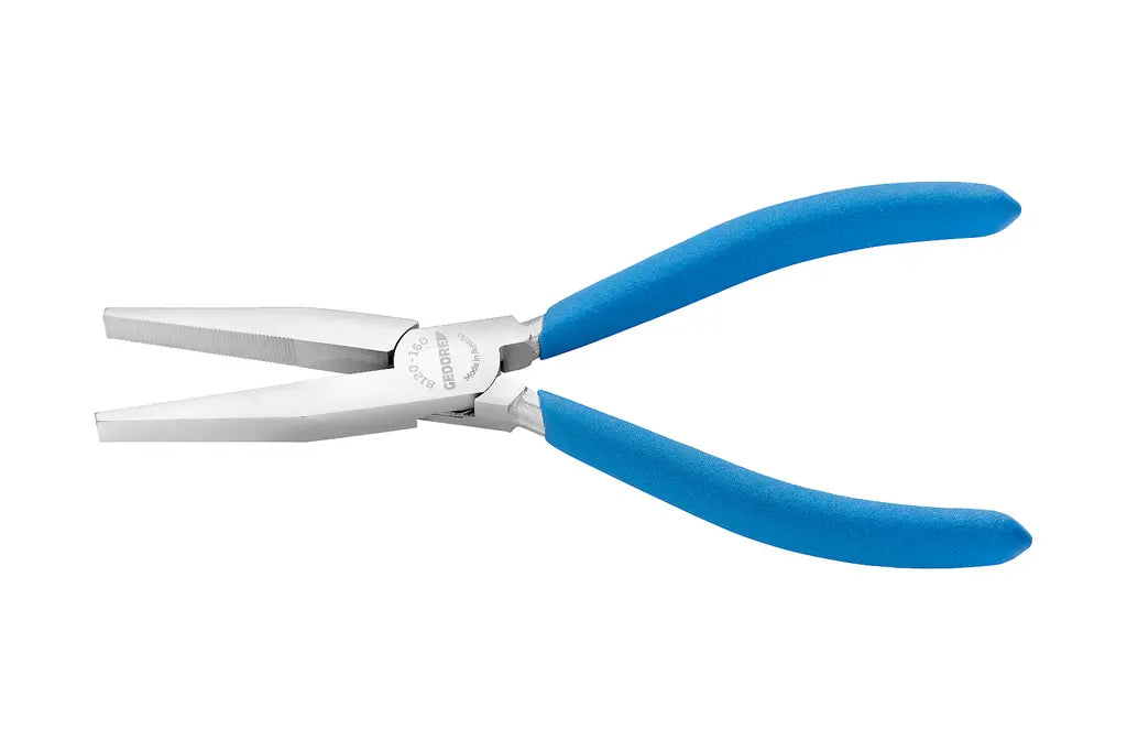 Gedore Chrome-Plated Dip-Insulated Flat-Nose Plier, 160mm - GD 3462994 Gedore