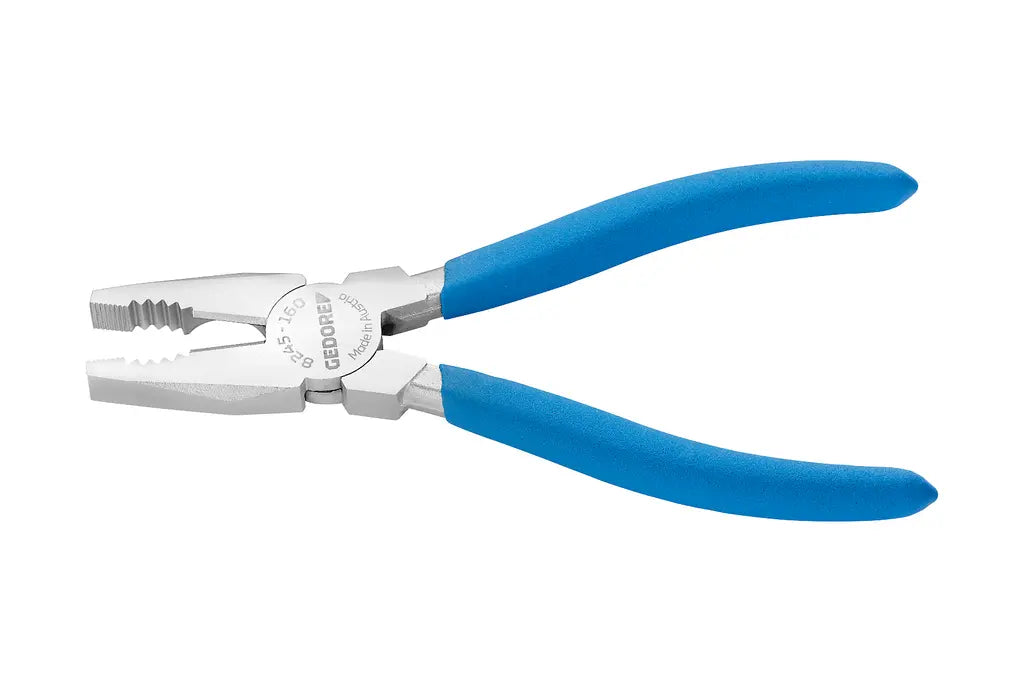 Gedore Euro Model Chrome-Plated Dip-Insulated Combination Plier, 160mm - GD 3463168 Gedore