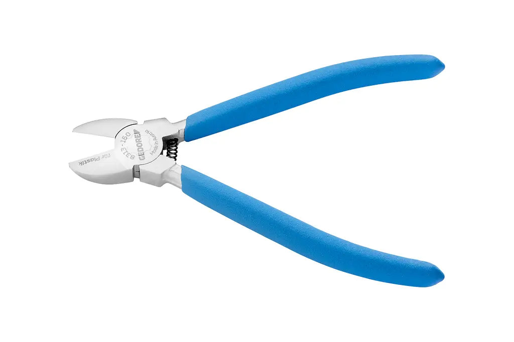 Gedore Chrome-Plated Dip-Insulated Diagonal Cutter for Plastic, 160mm - GD 3463370 Gedore