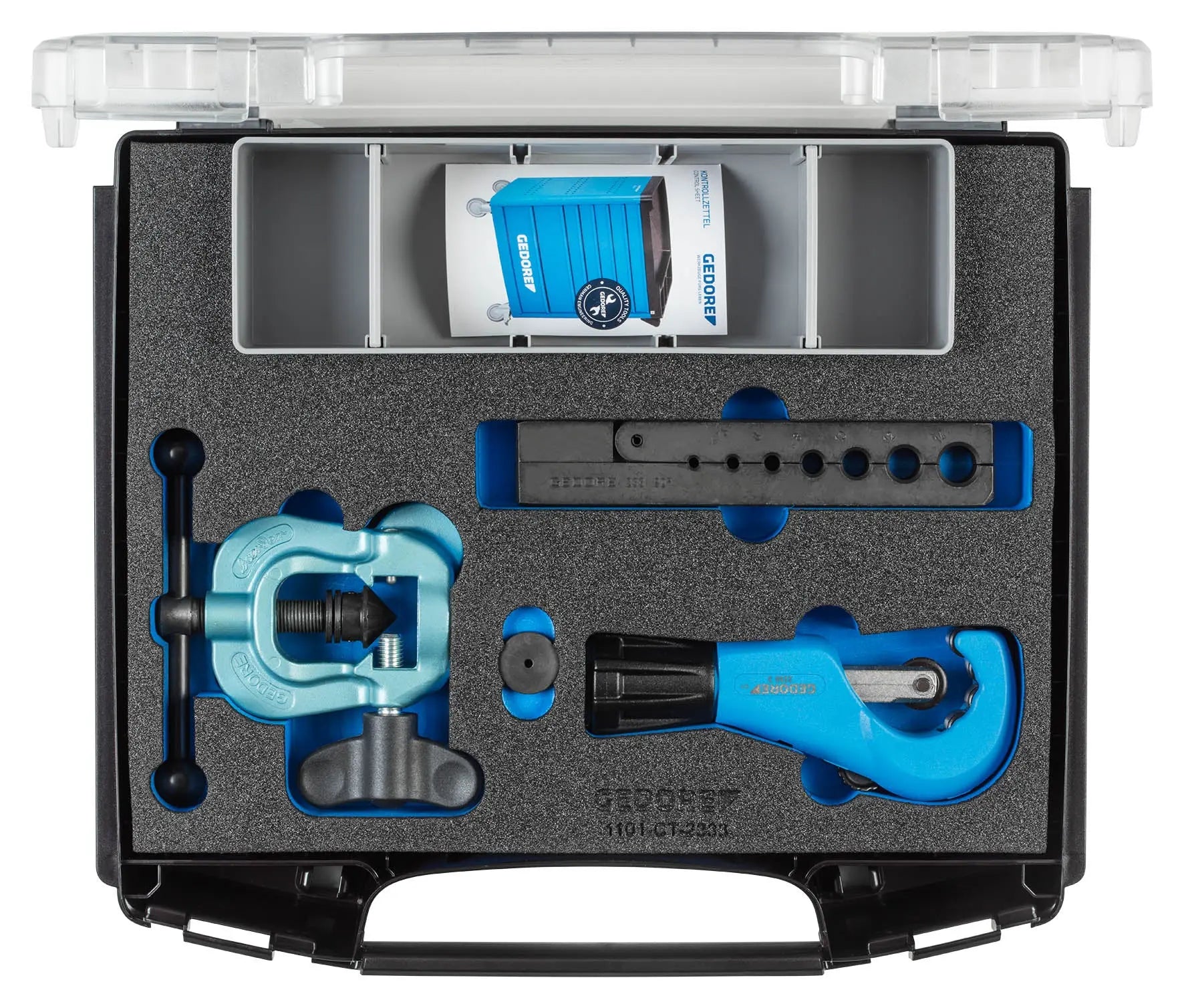 Gedore 1101-233301 Flaring tool set boerdex 4-14 mm in i-BOXX 72 4555550 Gedore