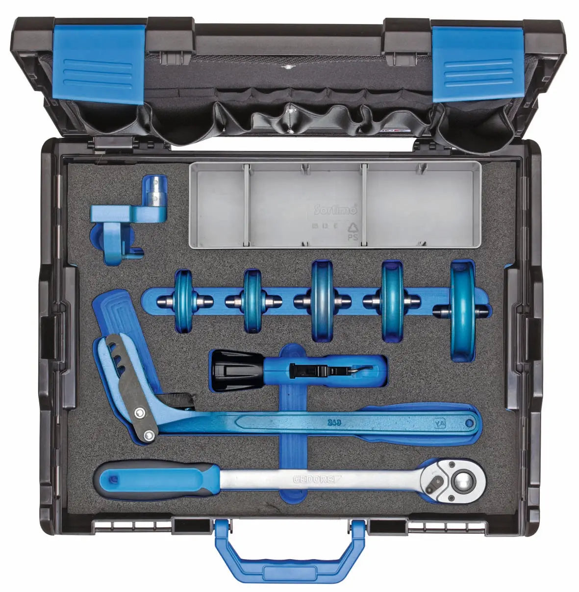 Gedore 1100-243100 Manual bending tool set 6-15 mm in L-BOXX 136 4568450 Gedore