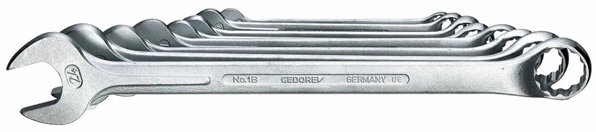 Gedore 1 B-08 Combination Wrench set 8 pcs 10-24 mm 6011870 Gedore