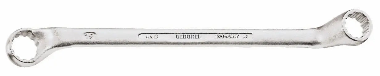 Gedore 2 8x9 Double ended ring wrench offset 8x9 mm 6015510 Gedore