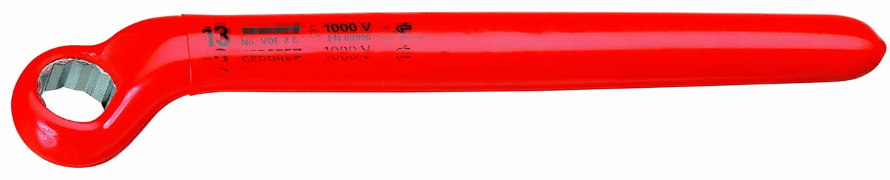 Gedore VDE 2 E 13 VDE Single ended ring wrench 13 mm 6036350 Gedore