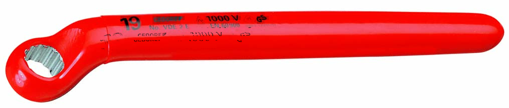 Gedore VDE 2 E 17 VDE Single ended ring wrench 17 mm 6036780 Gedore