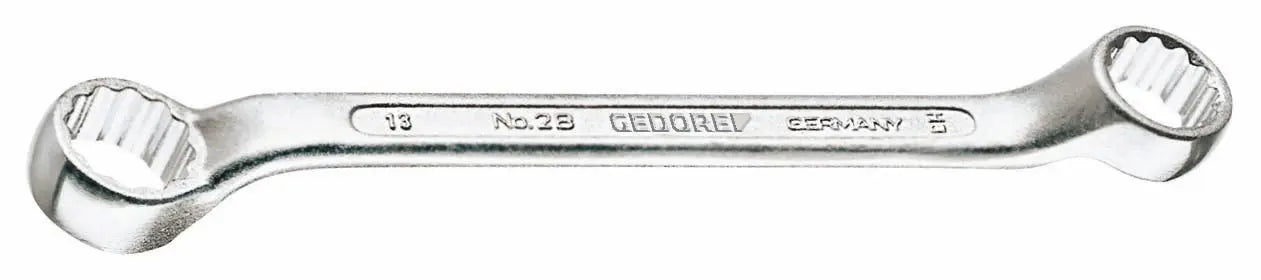 Gedore 2 B 8x9 Double ended ring wrench short 8x9 mm 6051230 Gedore