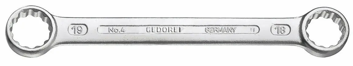 Gedore 4 19x24 Flat ring wrench 19x24 mm 6055140 Gedore
