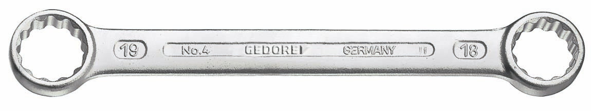 Gedore 4 21x23 Flat ring wrench 21x23 mm 6055220