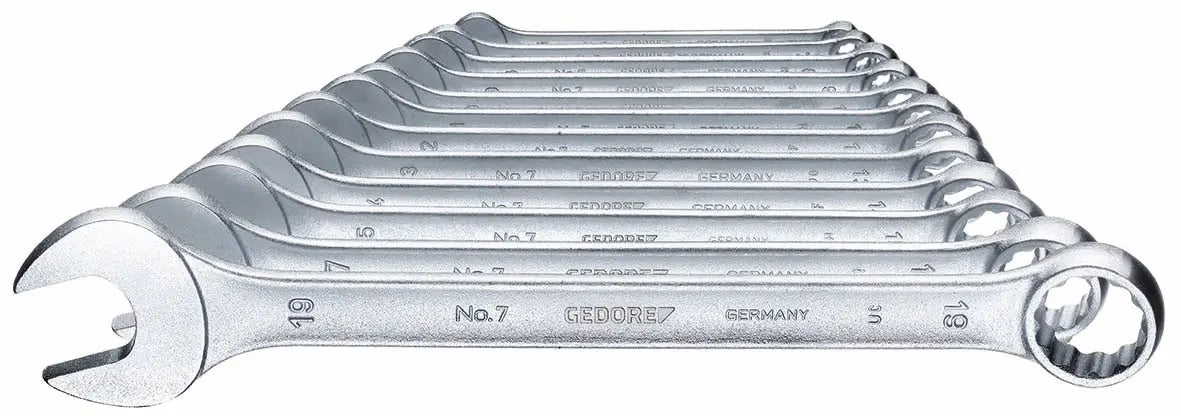 Gedore 7-0112 Combination Wrench set 12 pcs UD profile 6-19 mm 6091530 Gedore
