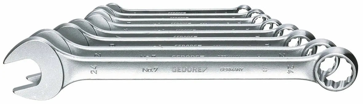 Gedore 7-08 Combination Wrench set 8 pcs UD profile 10-24 mm 6092770 Gedore