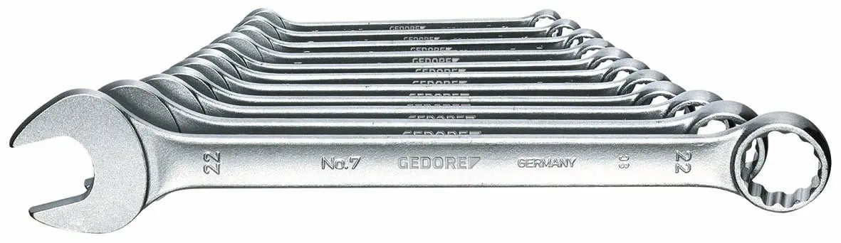 Gedore 7-011 Combination Wrench set 11 pcs UD profile 8-22 mm 6093070 Gedore