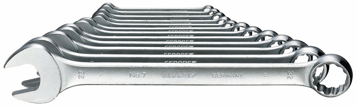 Gedore 7-012 Combination Wrench set 12 pcs 10-32 mm 6093150