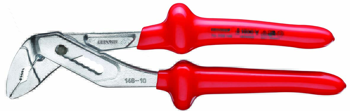 Gedore VDE 146 10 VDE Universal pliers 10", 7 settings 6120140 Gedore