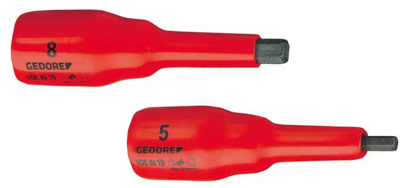 Gedore 1/2 in VDE Internal Hexagon Screwdriver Bit Socket, 5mm - GD 6124480 Gedore