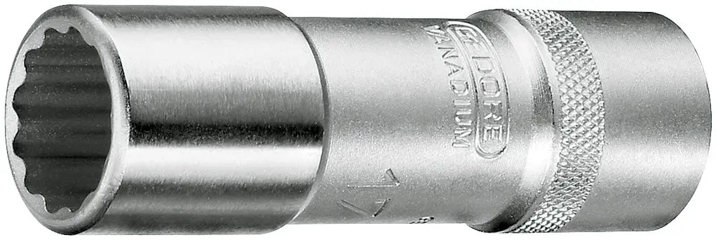 Gedore 1/2 in Long UD Profile Socket Wrench Insert, 27mm - GD 6141060 Gedore